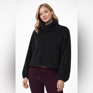 Lululemon Warm Restore Sherpa Pullover – Ultra Cozy Black M/L